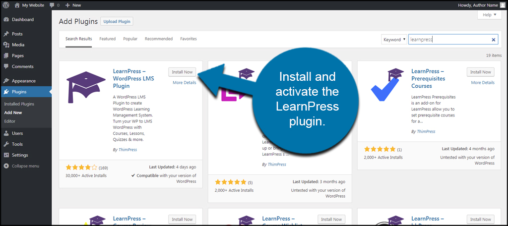 Learnpress store