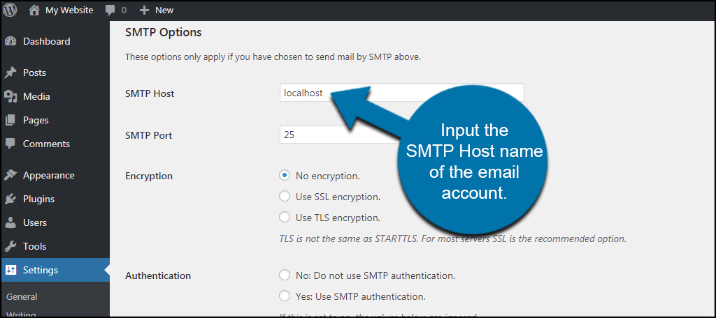 SMTP Host