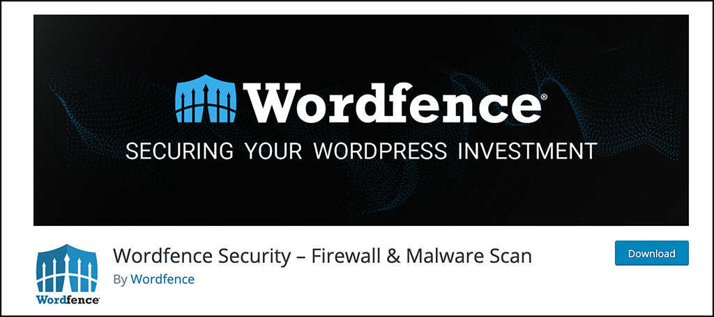 Wordfence Security plugin