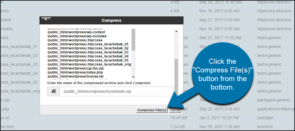 Compress Files