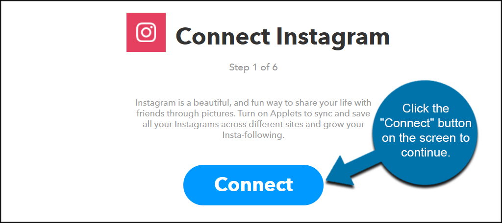 Connect Instagram