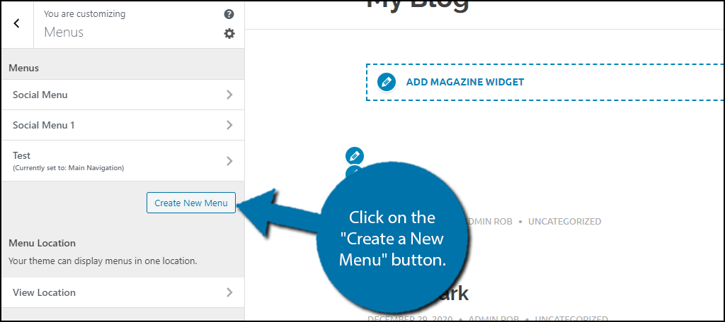 Create-Menu