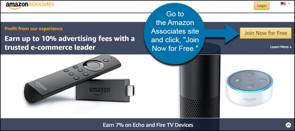 Join Amazon Associates