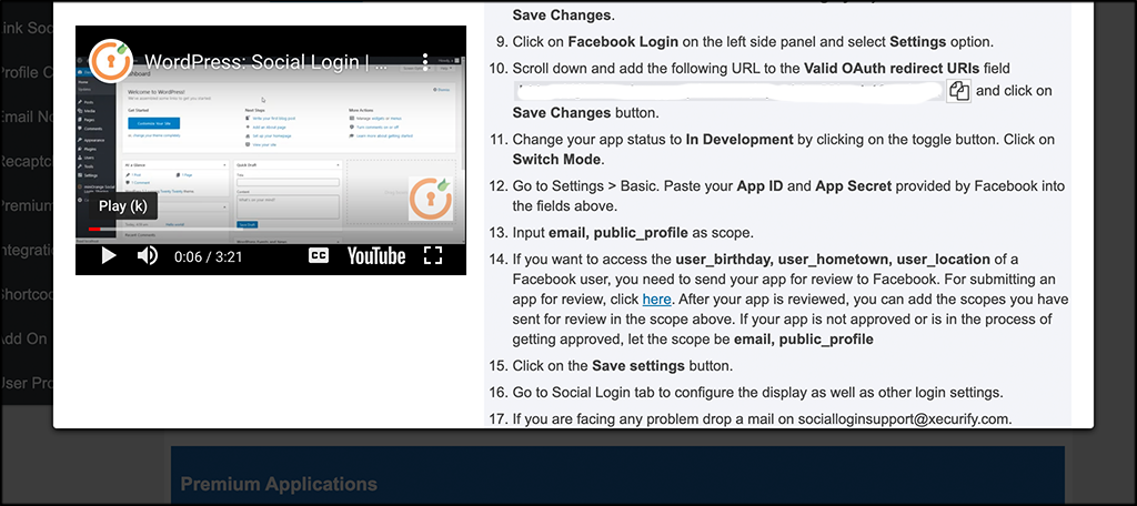 How to configure 'Login with Facebook' in our Joomla templates