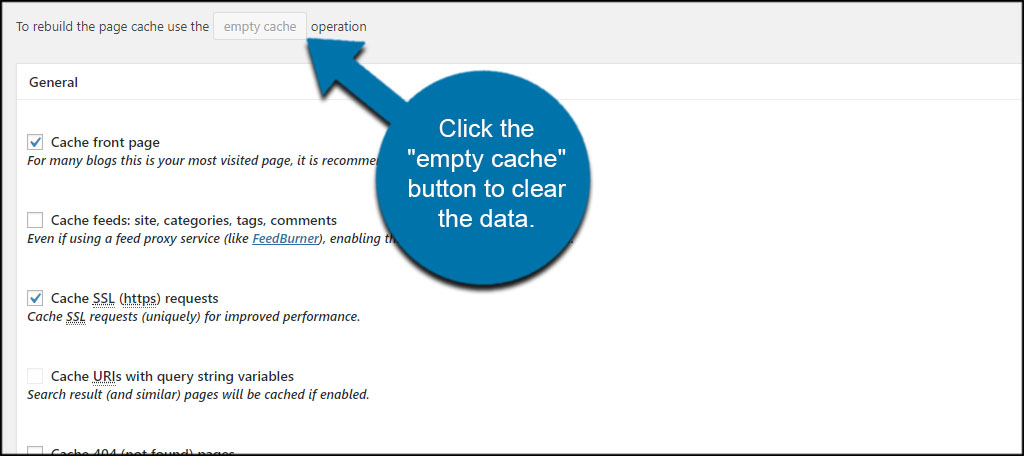 Empty Cache