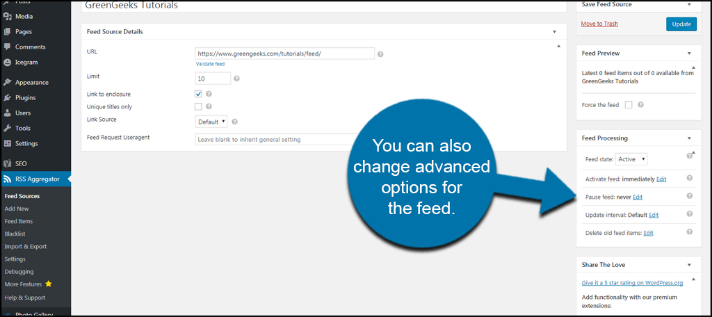 Feed Processing