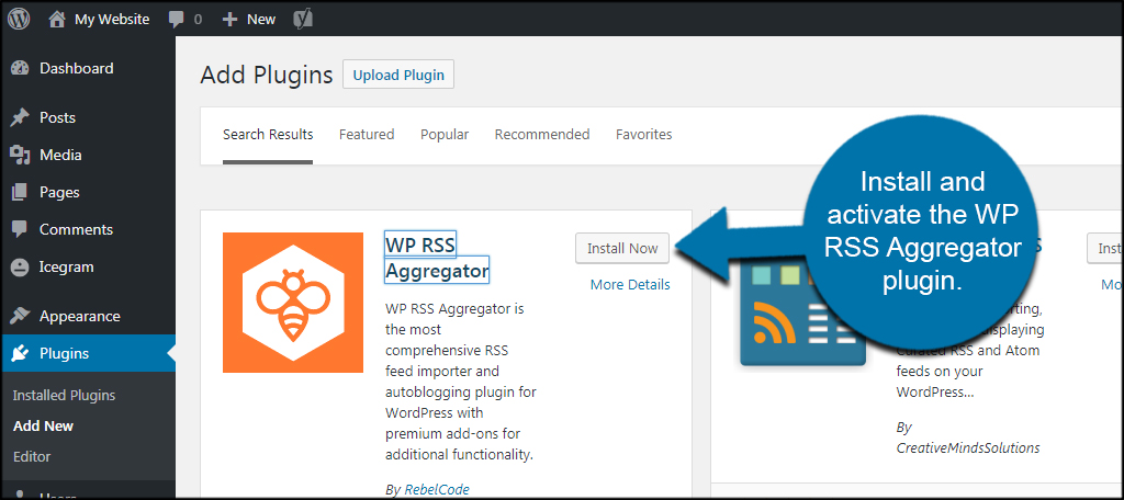 WP RSS Aggregator