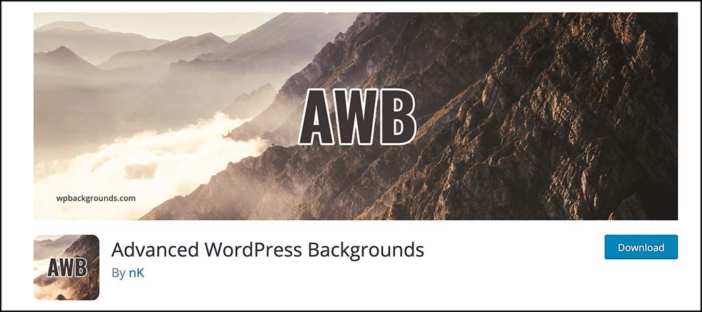 Advanced WordPress Backgrounds