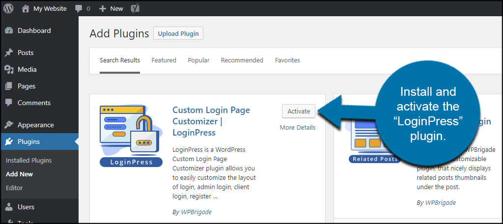 Brute force login Custom Error Message