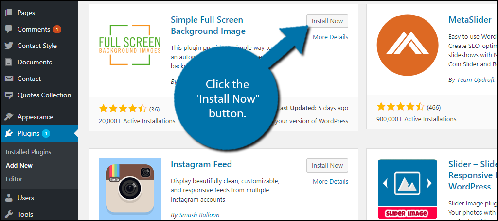 How to Create a Full Screen Background Image in WordPress - GreenGeeks