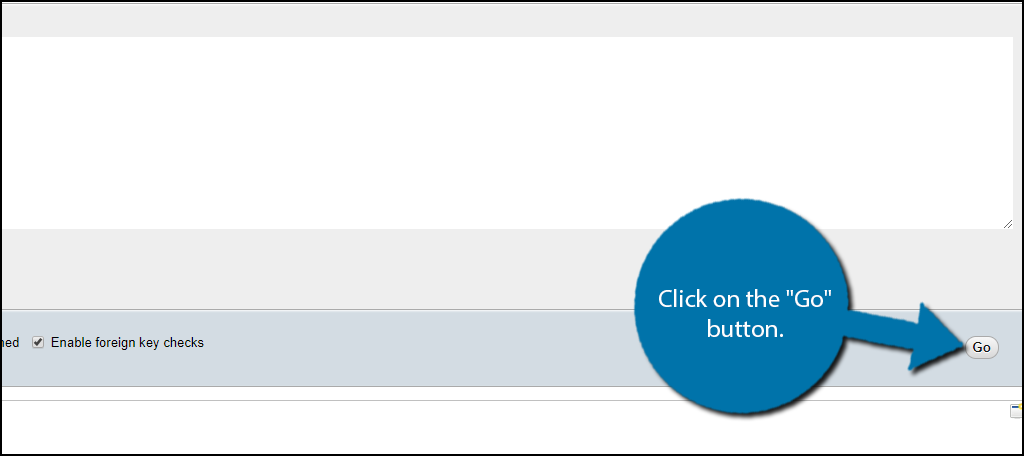 Click on the "Go" button.