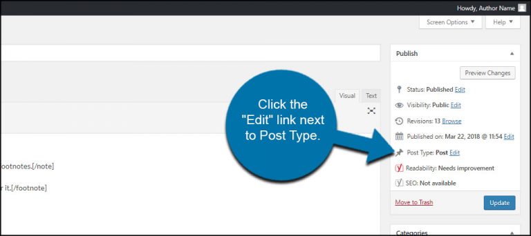 How to Convert or Change Custom Post Types in WordPress - GreenGeeks