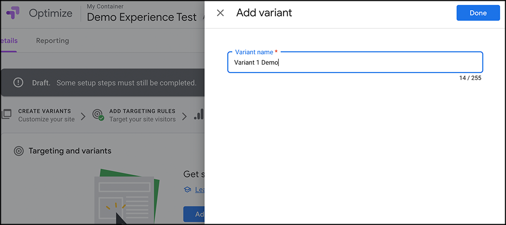 Add Variant Name