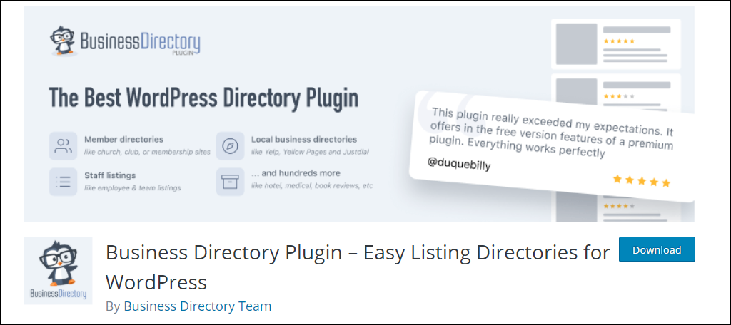 Business Directory Plugin