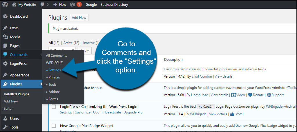 wpDiscuz Settings