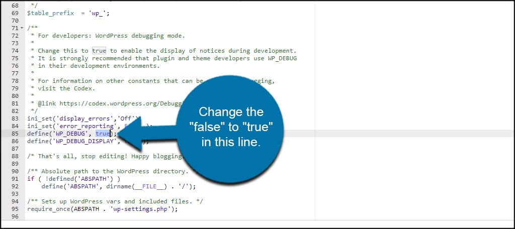 Debug true. WORDPRESS debug. Debug Mode перевод. #Define true false //счастливой отладки суки.