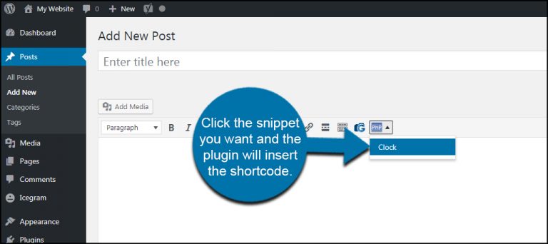 How to Insert PHP Code into WordPress Posts and Pages - GreenGeeks image.