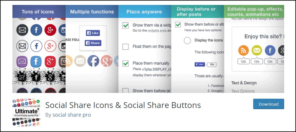 Social Share Icons