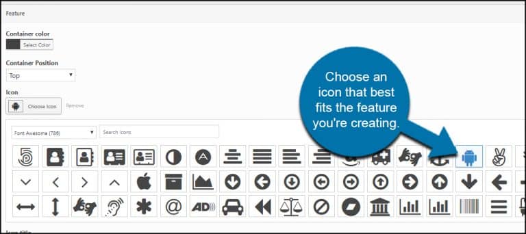 How to Create Feature Boxes in WordPress with Icons - GreenGeeks