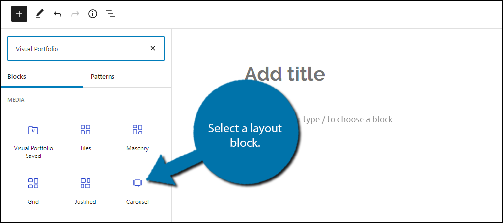 Select Layout