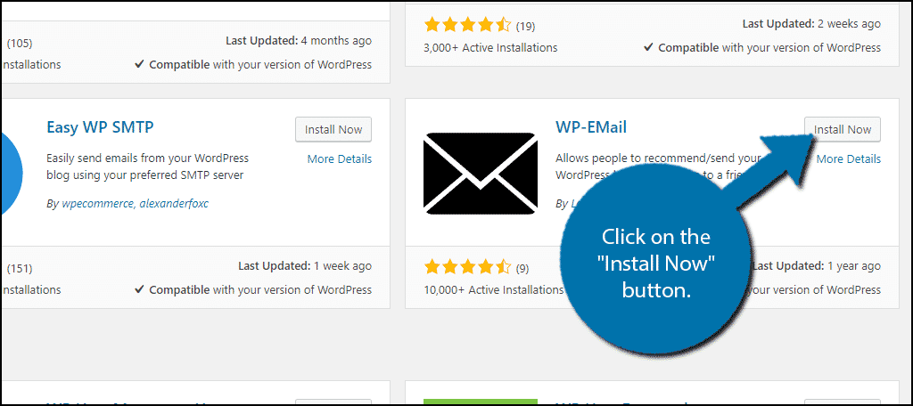 Click on the "Install Now" button.