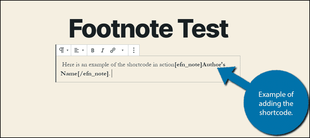 Adding Shortcode