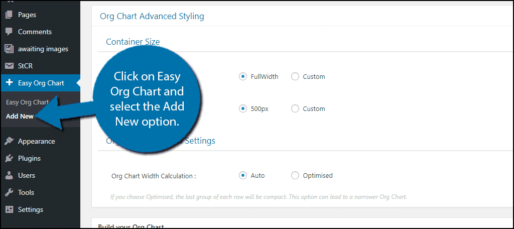 Easy Org Chart Wordpress