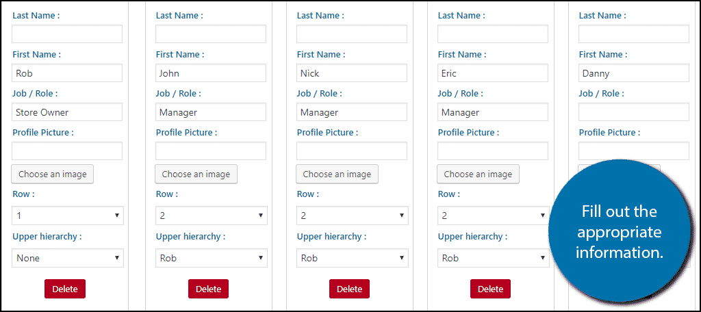 Wordpress Organization Chart Plugin