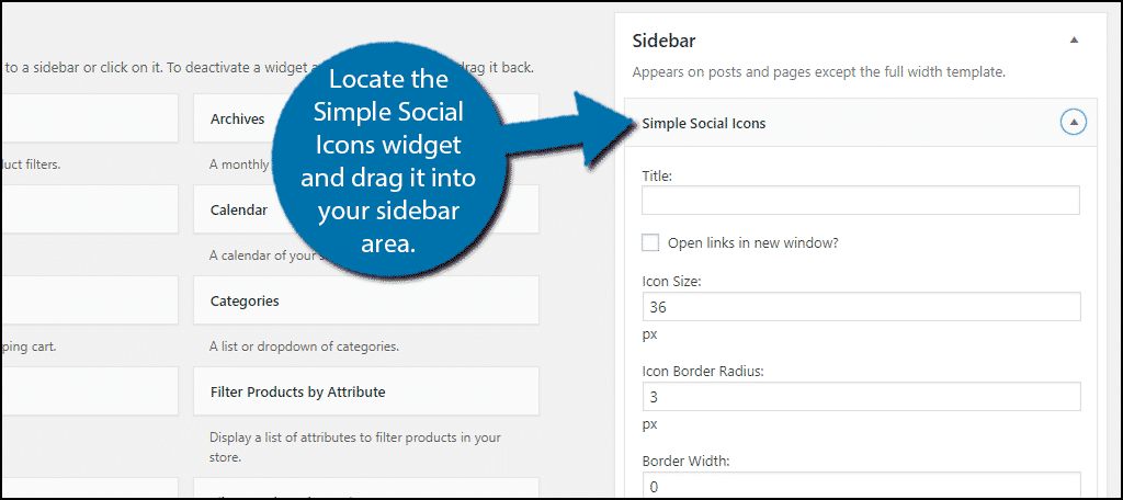 Simple Social Icons