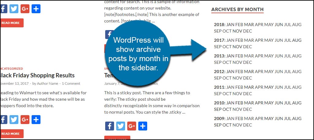 Archive By Month