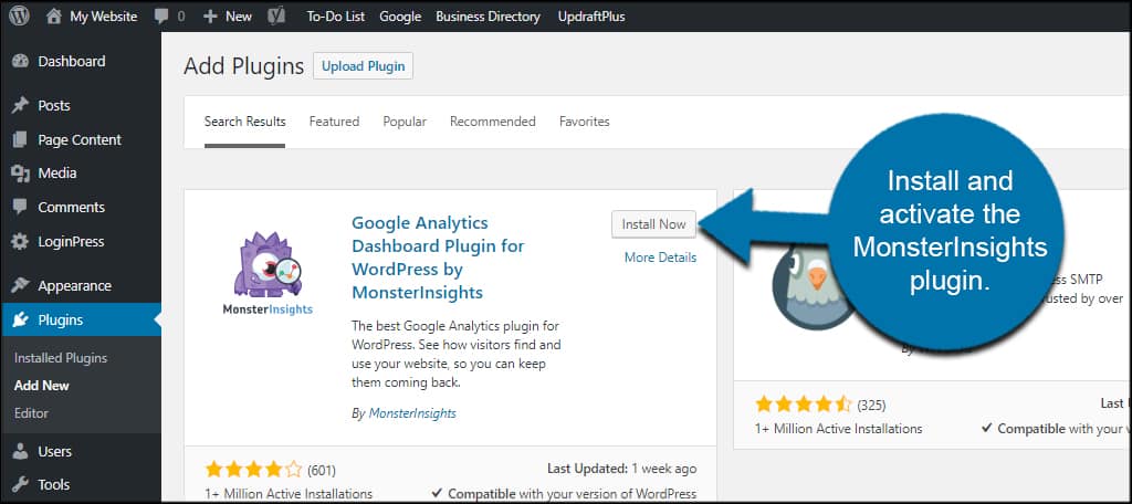 MonsterInsights Is A Great Plugin to Add Visitors Stats in WordPress