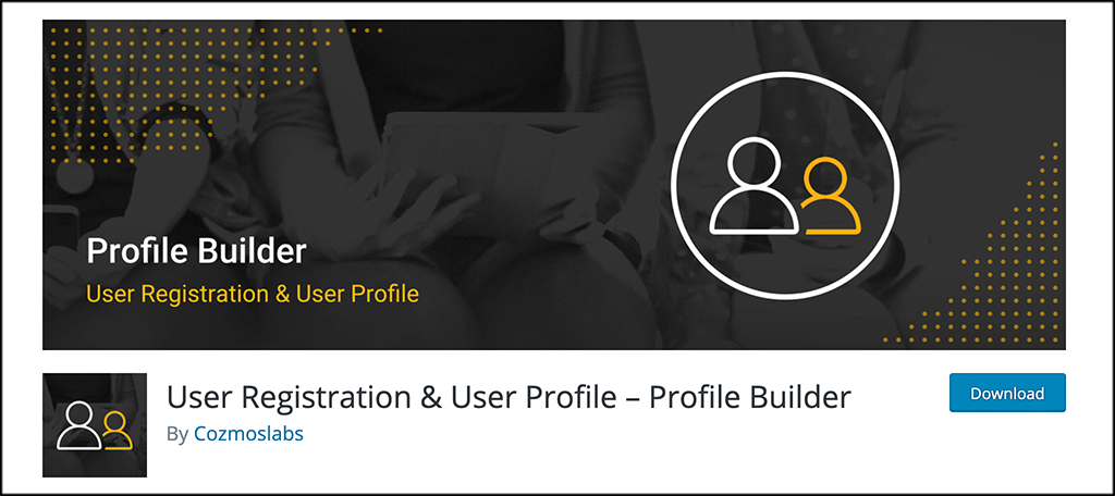 profile builder plugin