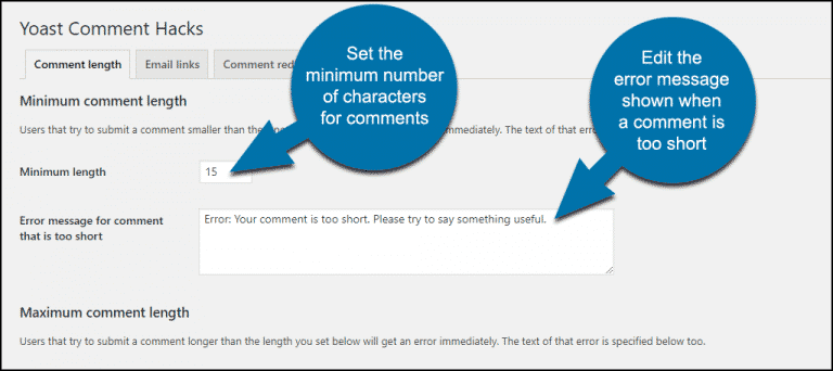 How to Limit Comment Length in WordPress With or Without a Plugin ...