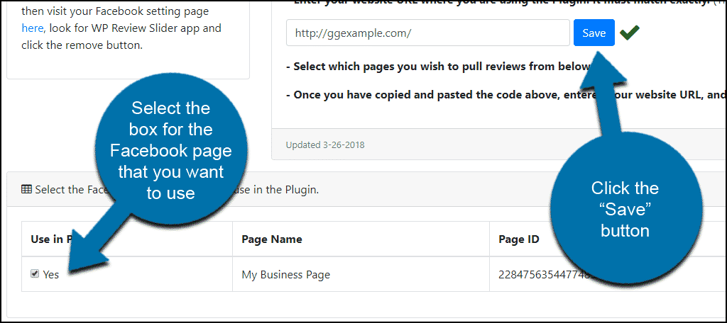 WordPress  revisa seleccionar el nombre de la página