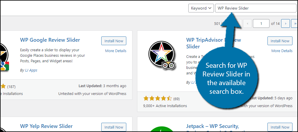 WP Review Slider