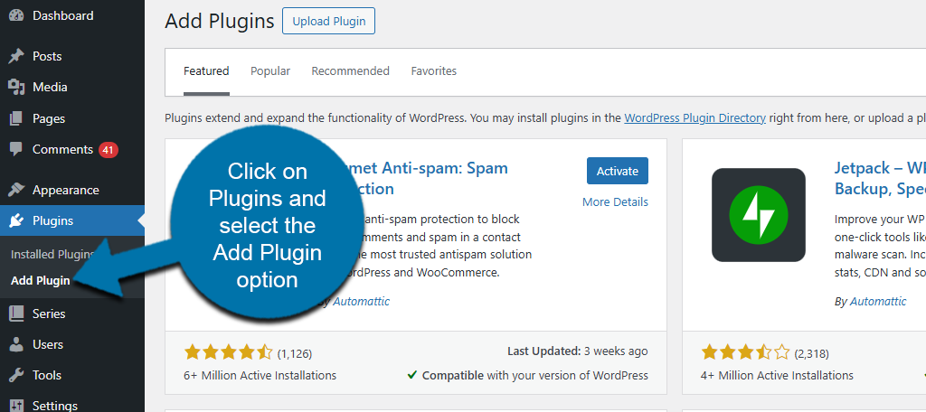 Add Plugins