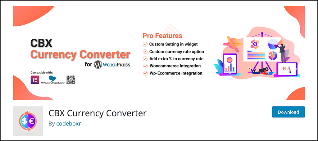 CBX Currency Converter plugin