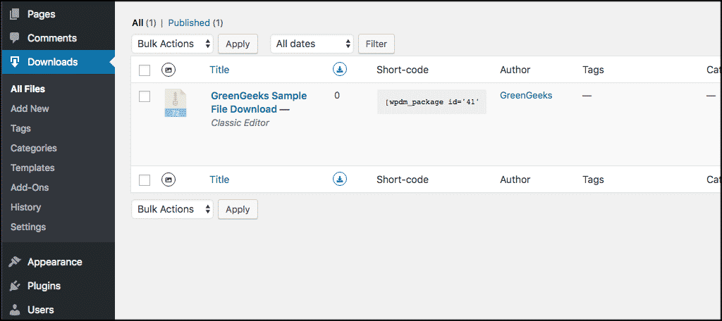 Copy and paste the shortcode into any post or page