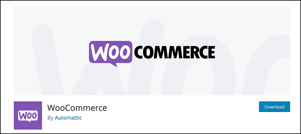 WooCommerce plugin