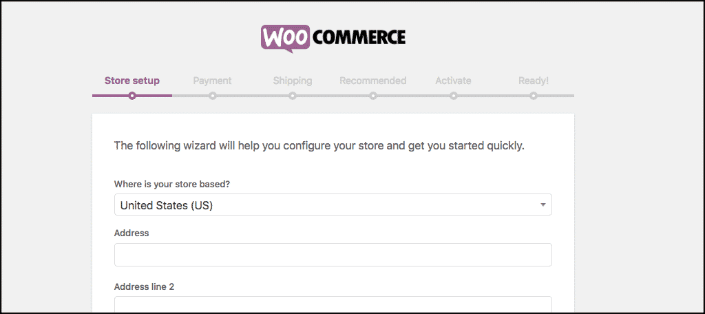 Woocommerce setup wizard for manage file downloads WooCommerce
