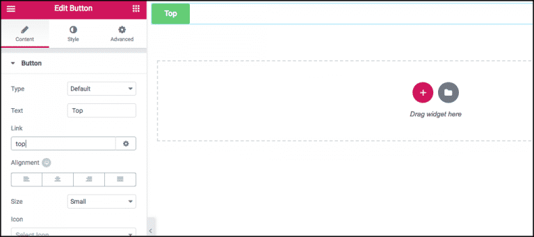 How To Add a Back To Top Button in Elementor - GreenGeeks