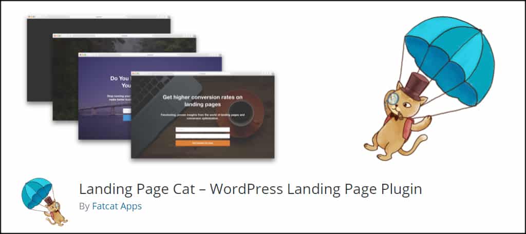 Landing Page Cat