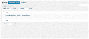 How To Export and Import Gutenberg Blocks in WordPress - GreenGeeks