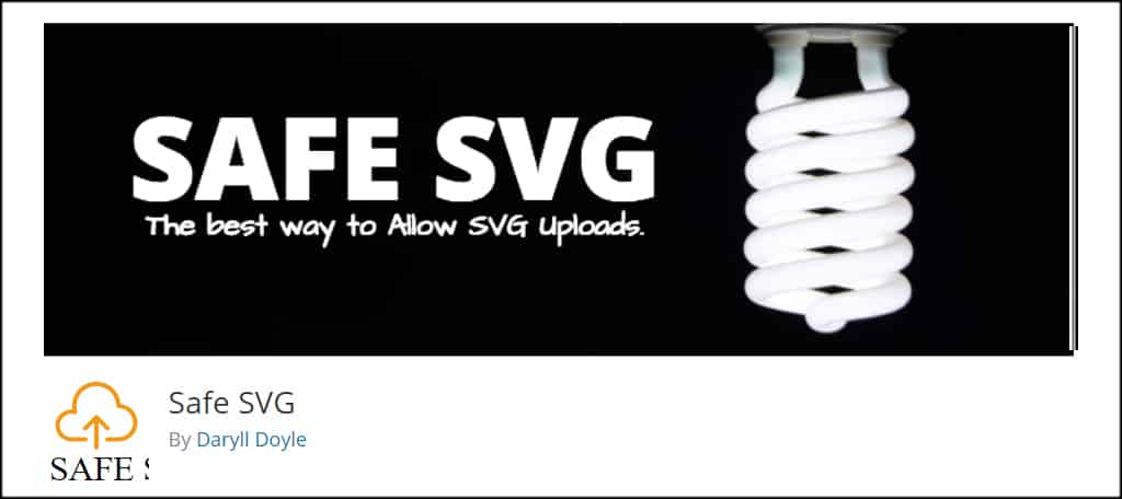 Safe SVG WordPress