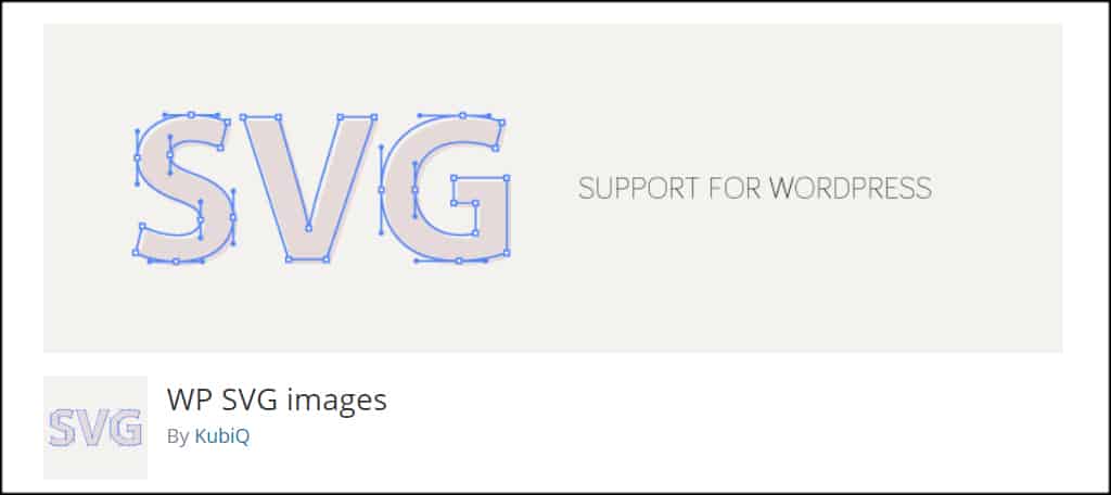 WP SVG Images