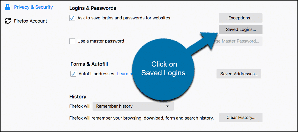 How to protect your Firefox saved passwords with a Primary Password