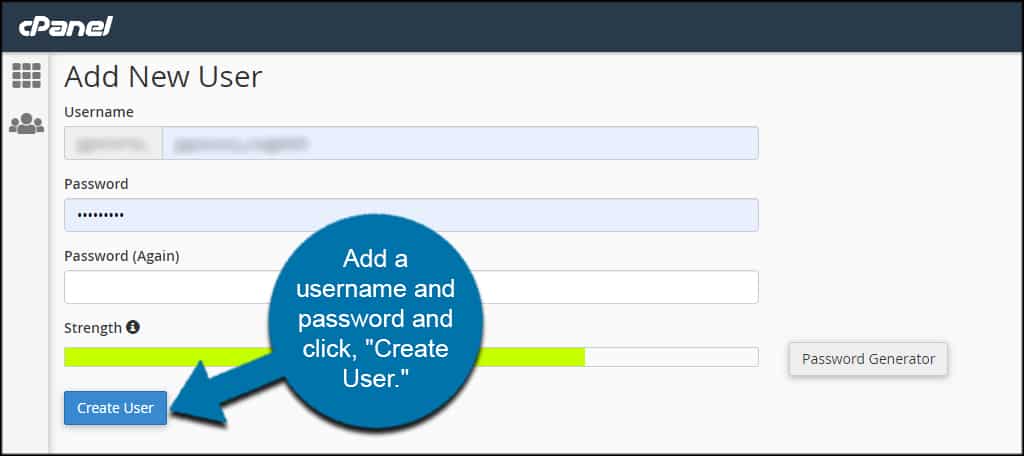 Create SQL User