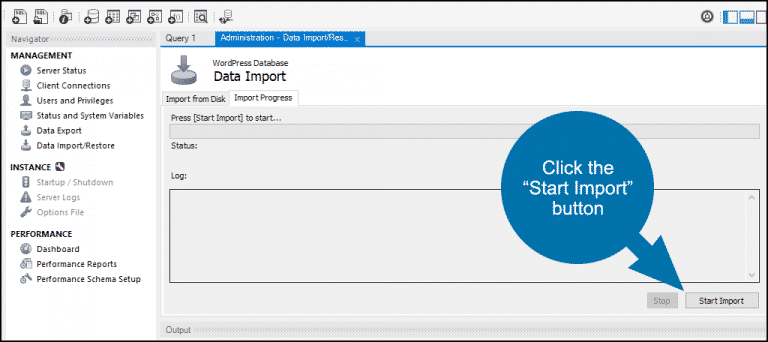 How to Restore a MySQL Database From a Backup With MySQL Workbench ...