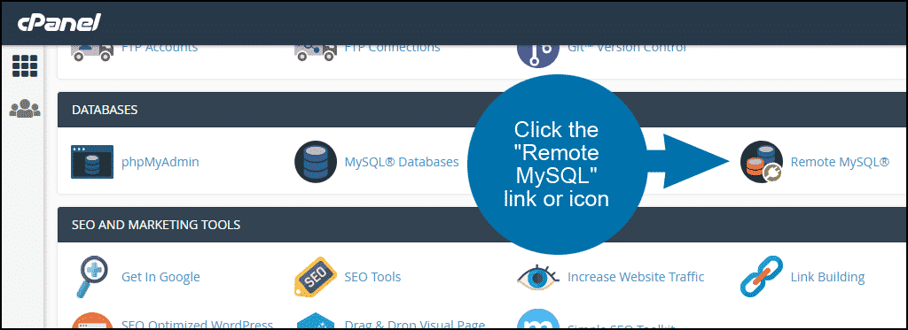 How To Set Up A Remote Mysql Connection In Cpanel Greengeeks