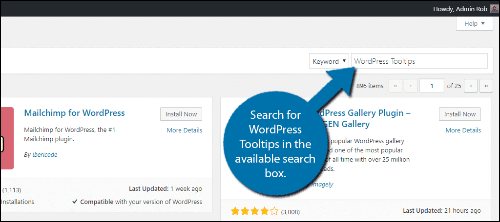 WordPress Tooltips